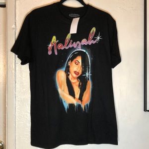Aaliyah Graffiti Short Sleeve Tshirt 